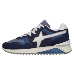 Scarpe sneakers W6YZ uomo YAK-M Suede/Nylon/Triangle sole Navy/-Dust-White - Imagen 1 de 3