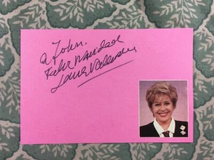 Laura Valenzuela - Mexica Cinema - Three Ladies - Madame  - Autographed 1993 - Picture 1 of 2