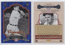2012 Panini Cooperstown Blue Crystal Collection /499 George Kell #100 HOF