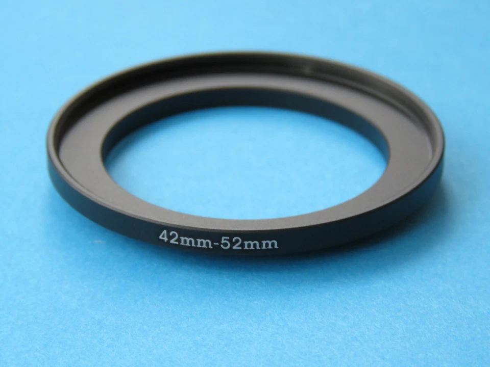 42mm to 52mm Step Up Step-Up Ring Camera Lens Filter Adapter Ring 42mm-52mm - Image 1 of 2