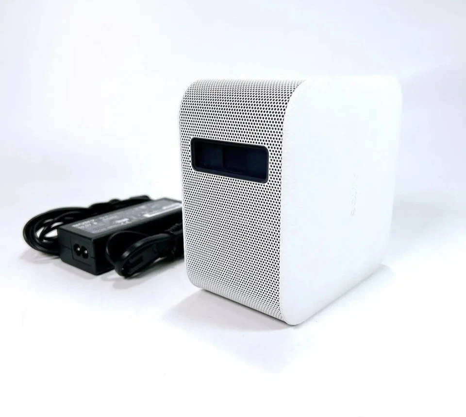 Sony LSPX-P1 Portable Short Throw Projector White Used Tested No WU From Japan - Image 1 of 4