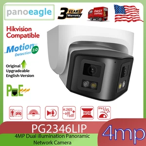 4MP 180°Panoramic IP Camera Dual lens&light 2way Audio 4mm - Picture 1 of 18