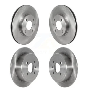 Front Rear Disc Brake Rotors Kit For 2021 Chevrolet Spark K8-102247 - Picture 1 of 7
