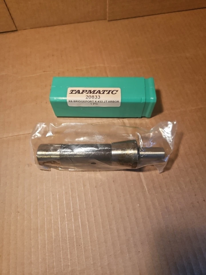 Tapmatic 20833 R8 Bridgeport X #33 JT Arbor Foto 1 de 4