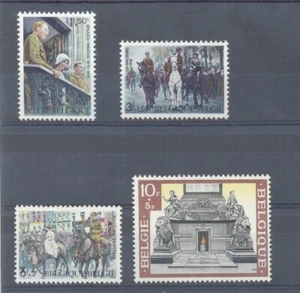 Bélgica 1968 Primera Guerra Mundial Victoria MNH** 1474/77 - Imagen 1 de 1
