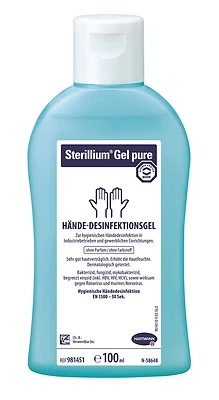 PAUL HARTMANN Hartmann Sterillium® Gel pure Hände-Desinfektionsgel, Desinfektion, 100 ml