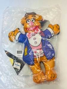 Vintage Blockbuster Video Fozzie Bear Muppets Plush Toy New in Package BIN 17 - Picture 1 of 8