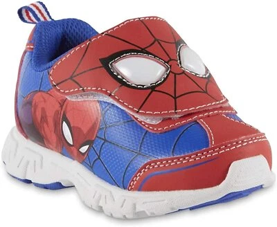 Marvel Spiderman Toddler Kids' Boys' Lighted Light-Up Sneakers Shoes - Image 1 of 4