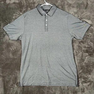 Travis Mathew Golf Poloshirt Herren L grau kurzarm Logo - Bild 1 von 8