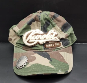 Chevrolet Camo Hat With Battle Opener - Picture 1 of 9