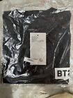 BRANDNEU offizielles BT21 x ASSC schwarzes T-Shirt Unisex Größe Small KPOP BTS Collab