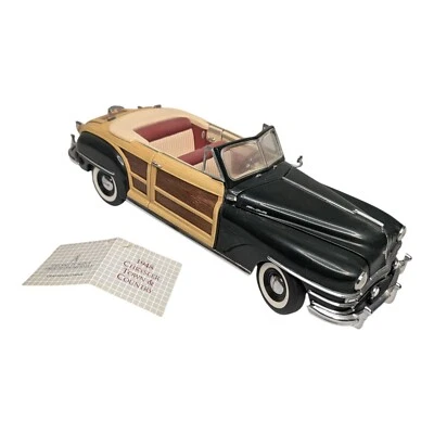 Franklin Mint 1948 Chrysler Town & Country Precision Model 1:24 Die Cast W/Tag - Image 1 of 4
