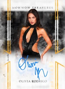 Olivia Rodrigo #2 Art Card Limited #ed/100 John Rudolph Signed Grammys - Picture 1 of 2