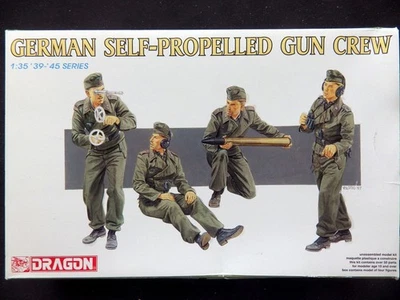 " GERMAN SELF-PROPELLED GUN CREW  " DRAGON 6367 in 1:35 UNGEBAUT/ IN FOLIE /100% - Bild 1 von 4