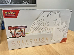 ~ESP~ SPANISH 151 Coleccion Poderes Supremos Pokemon Box Factory Sealed - Picture 1 of 6