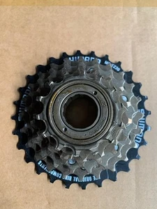 SHIMANO Bicycle Freewheel MF-TZ20  6-Speed 14-28T MTB Road Bikes Cycling - Picture 1 of 2