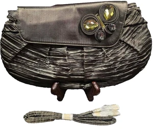 J.Renee Decorative Rhinestone Butterfly Clutch Purse Formal Evening Bag NWT - Picture 1 of 7