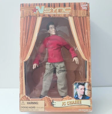 Коллекционная экшн-фигурка куклы марионетки NSYNC JC Chasez 2000 СОВЕРШЕННО НОВАЯ - Изображение 1 из 4