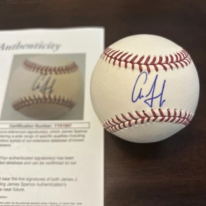 AARON JUDGE Signed  OMLB  Baseball NY YANKEES JSA Full Letter LOA COA - Picture 1 of 5