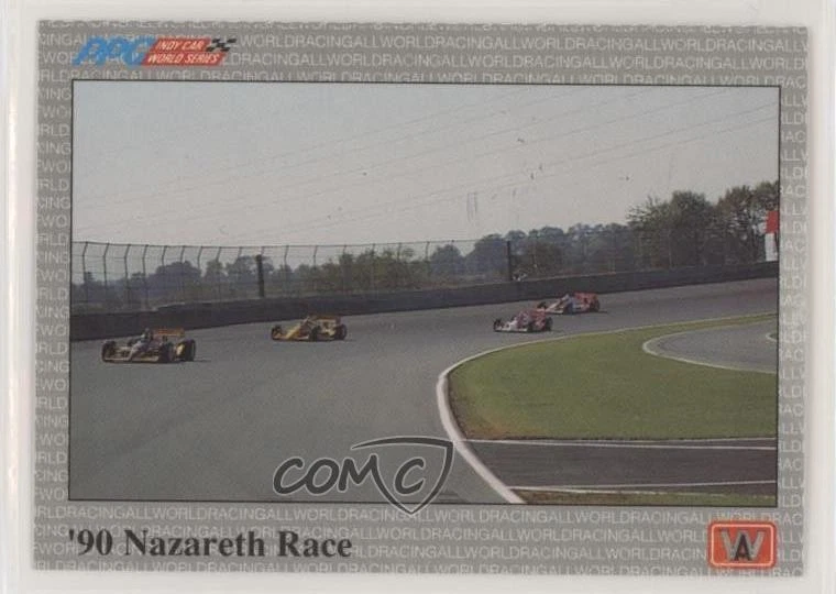 1991 All World PPG Indy Car Series '90 Nazareth Race Emerson Fittipaldi #91 HOF - Image 1 of 2