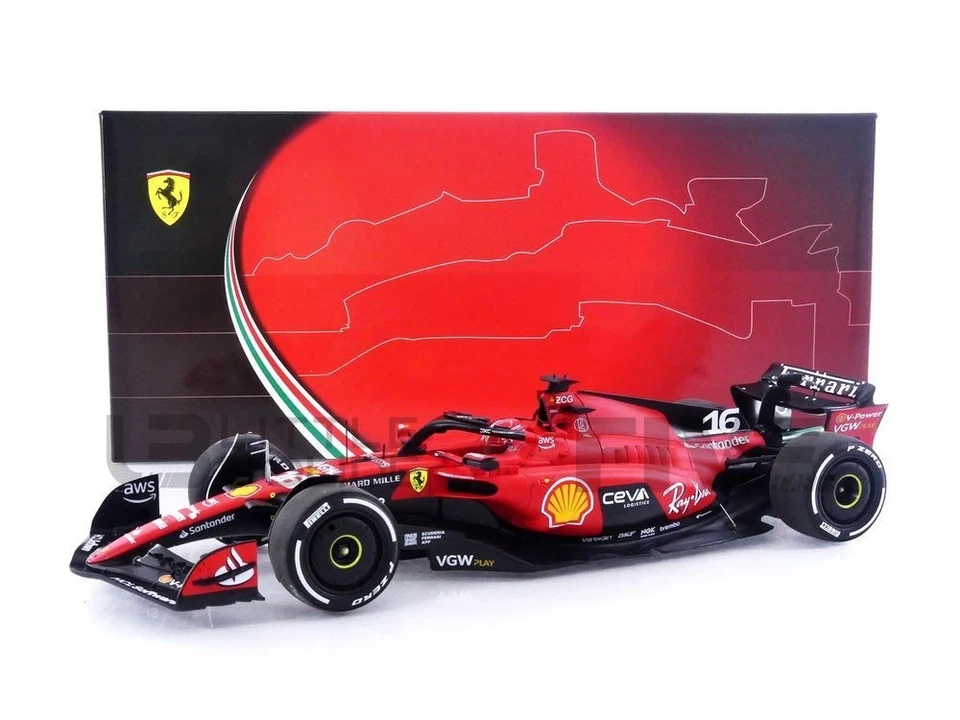 BBR 1/18 - FERRARI SF-23 - SINGAPORE GP 2023 (C. LECLERC) BBR231816D - Image 1 of 1