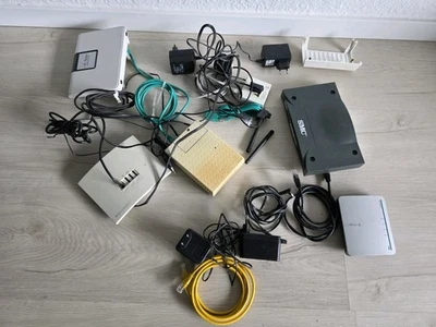 netzwerk konvolut, Router/Switch  Kabel Etc. - Bild 1 von 4