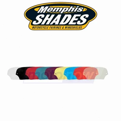 Memphis Shades Windshield for Batwing Fairing for 1997-2003 Honda GL1500C by - Image 1 of 4