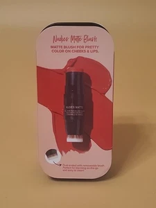 Nudestix Matte Blush Cheeks & Lips "Hot Fire"  - Picture 1 of 24