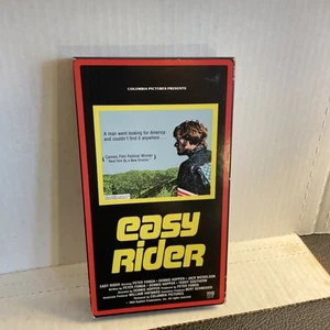 Easy Rider VHS 19875Columbia Pictures Peter Fonda Dennis Hopper 1969 Movie - Picture 1 of 8