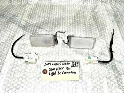 2014-2016 Lexus IS250 IS350 Sun Visor Light & Connector Pigtail OEM 8134006030 - Image 1 of 4