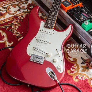 1981 Fender USA Stratocaster Hardtail Burgundy Mist refin with original case - Picture 1 of 23
