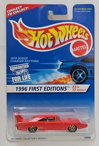 Hot Wheels - '70 Dodge Charger Daytona Coupe, HW 1996 First Editions #3 Of 12 - Bild 1 von 5