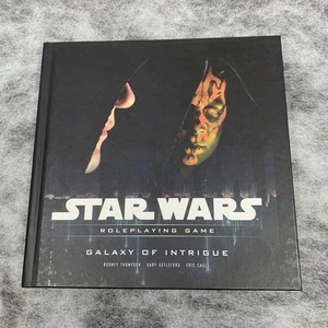 Star Wars Juego de Rol GALAXY OF INTRIGUE Libro Tapa Dura PRIMERA IMPRESIÓN - Imagen 1 de 9