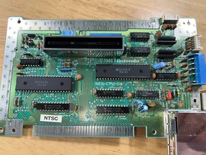 Original Nintendo NES Motherboard CPU-04 Board ONLY NON-Working Parts or Repair - Picture 1 of 8