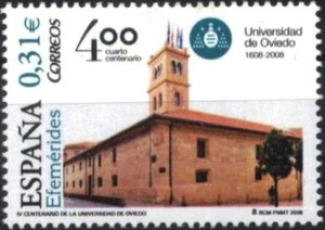 Mint stamp Architecture University in Oviedo 2008 from Spain avdpz - Picture 1 of 1