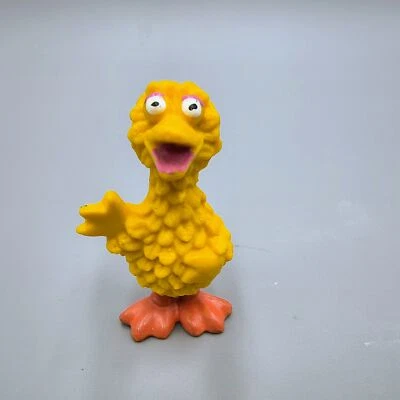 Figura Big Bird Minikins Plaza Sésamo Mini Figura De Colección 2" Hecho por Primera Vez Foto 1 de 4