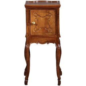 Antiker Barock Rokoko Beistelltisch 18 Jh. Nussbaum massiv - Bild 1 von 24
