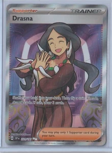Pokémon 2024 Surging Sparks DRASNA 231/191 Ultra Rare MINT ILLUSTRATION ART - Picture 1 of 1