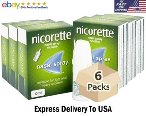 Nicorette Nasal Spray 10ml-6 Pack Lote Compra Oferta ## New Embalaje Exp 01-2026 - Picture 1 of 1