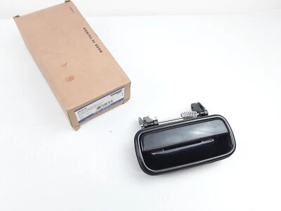 Exterior Door Handle Rear Right for Toyota Tacoma 4Runner 1996-2004 Smooth Black - Image 1 of 4