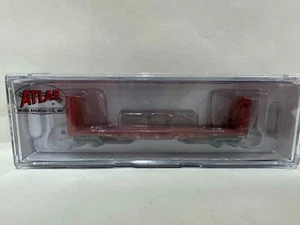 ATLAS 48' GSI Bulkhead Flat Car Chicago CB&Q #95205 [ATL50005792] - Picture 1 of 2