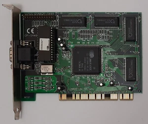 Chaintech GP-5446 PCI Grafikkarte (Cirrus Logic CL-GD5446, 2MB, retro, 1996) - Afbeelding 1 van 4
