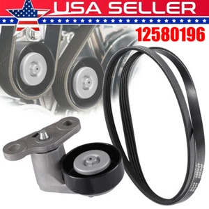 90K-38159 Serpentine Drive Belt Tensioner Kit For Cadillac Chevy Silverado GMC - Picture 1 of 12