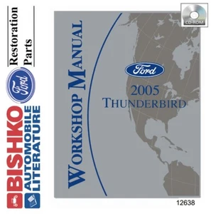 2005 Ford Thunderbird Shop Service Repair Manual CD - Picture 1 of 1