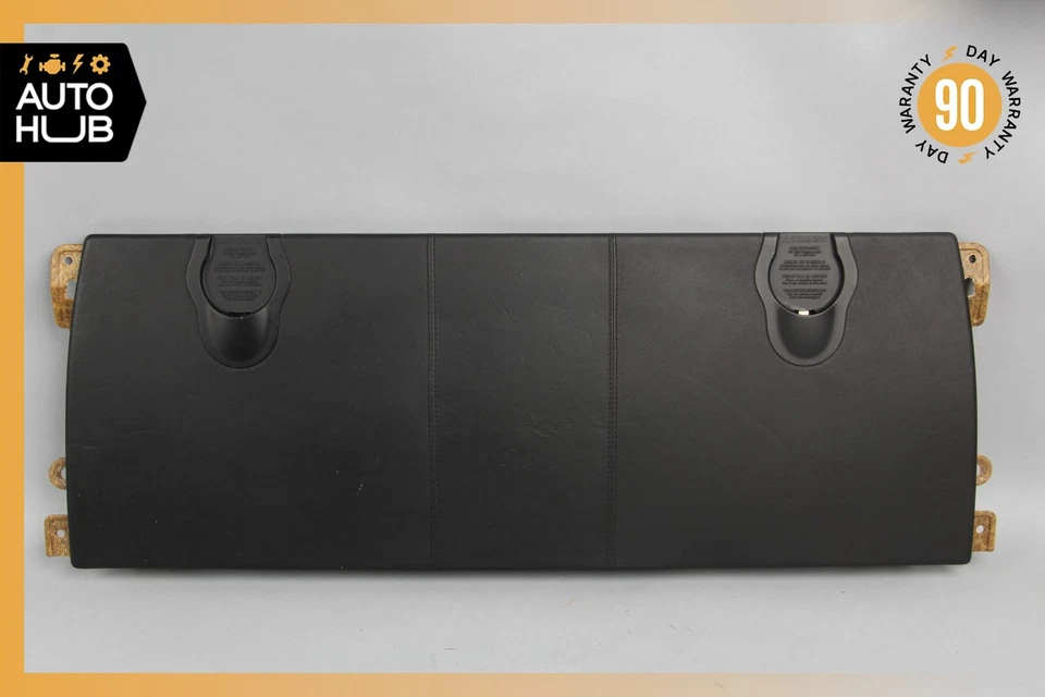 07-12 Mercedes R230 SL600 SL65 Cubierta central trasera Panel de ajuste Negro OEM Foto 1 de 4