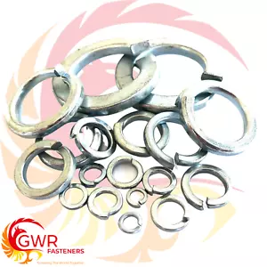 M3 M4 M5 M6 M8 M10 M12 M16 M20 Square Spring Washers Bright Zinc Plated DIN 7980 - Picture 1 of 3