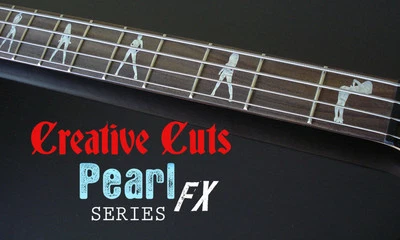 性感女孩拖把板标记乙烯基镶嵌套装贴纸贴花适用于低音 — 第 1/4 张图片