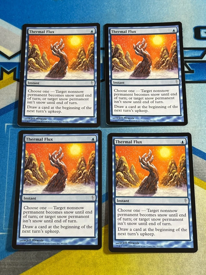 Magic the Gathering MTG Coldsnap THERMAL FLUX x4 - Image 1 of 1