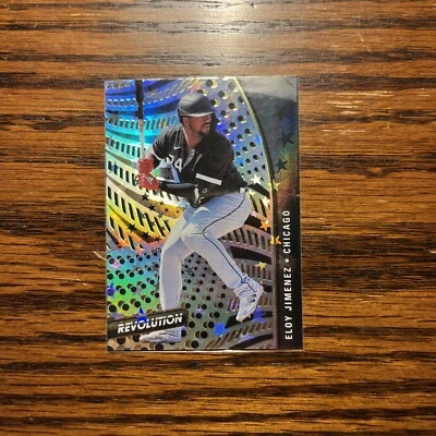 2021 Panini Chronicles - Revolution Fractal #98 Eloy Jimenez - Image 1 of 2