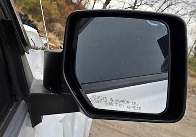 2007-17 JEEP PATRIOT Right OE Door Mirror Moulded Black Manual - Image 1 of 4